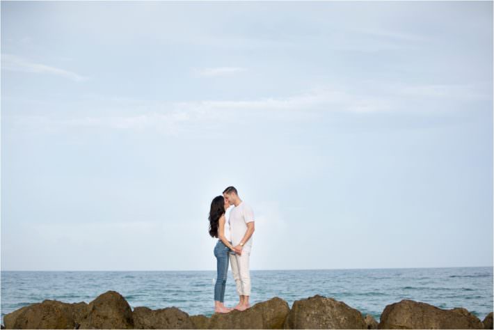 Miami Beach Engagement Photo